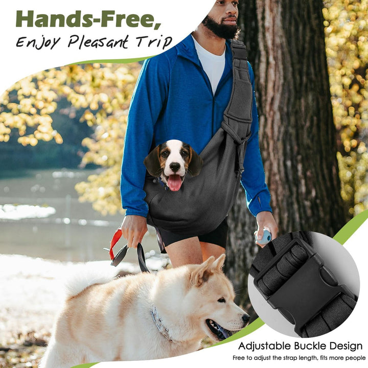 Pawaboo Hundetragetasche, Tragbare Haustier Hundetasche mit Verstellbare Schultergurt,Outdoor Reise