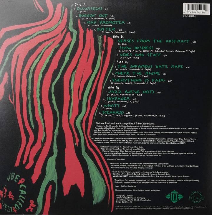 The Low End Theory, Vinyl