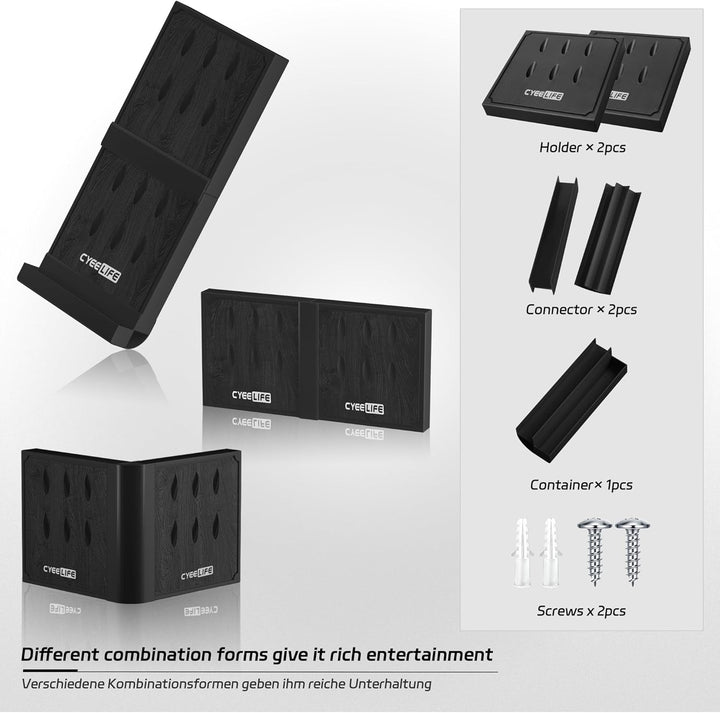 CyeeLife Kunststoff Dart Halter für 12 Dartpfeile,Mehrere Kombinationen, um Produkte interessanter z