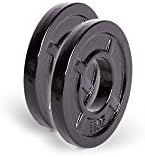 C.P. Sports Olympiascheiben als Paar – GUSS oder GUMMIERT – 0,5 KG bis 30 KG – Hantelscheiben/Gewich