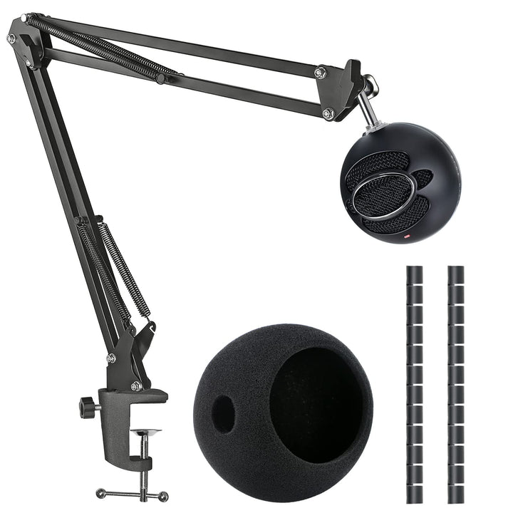 Sunmon Snowball iCE Mikrofonständer mit Pop-Filter, kompatibel mit Blue Snowball Ice USB-Mikrofon mi
