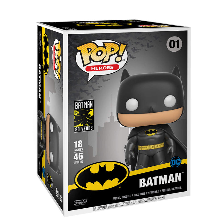 Funko Pop! Heroes: DC - 18" Batman - DC Comics - Vinyl-Sammelfigur - Geschenkidee - Offizielle Hande