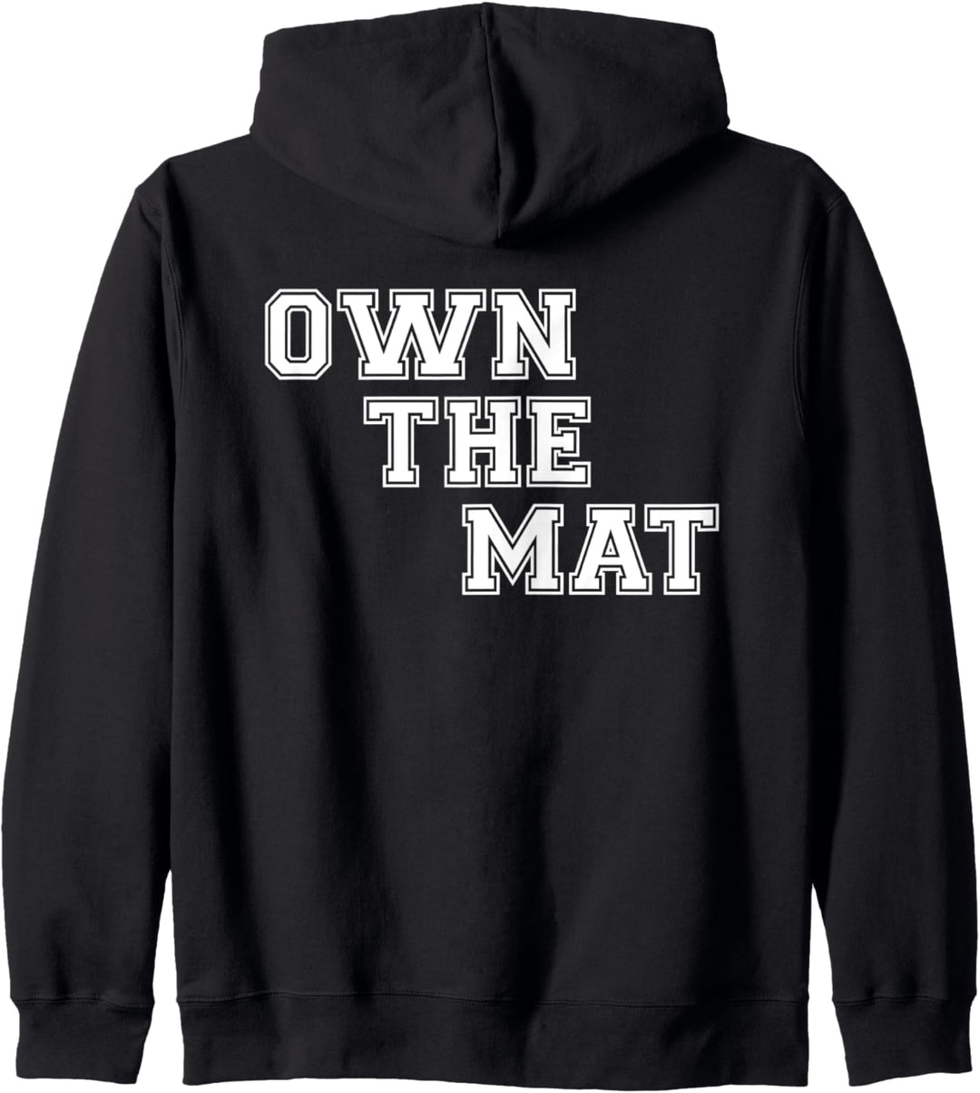 Wrestling Gifts For Wrestlers - Own The Mat Wrestler & Coach Kapuzenjacke