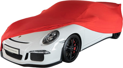 Car-e-Cover© Indoor Car Cover - Premium Autoabdeckung Perfect Stretch – Formanpassende, atmungsaktiv