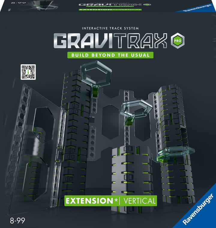 Ravensburger GraviTrax PRO Extension Vertical 22427 - grosse Erweiterung für deine Kugelbahn - Murme