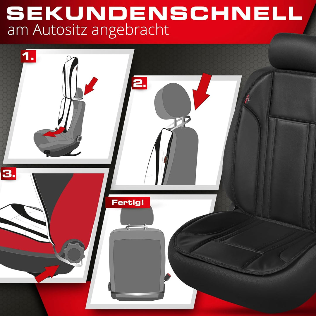 Walser Auto-Sitzaufleger Ravenna, Auto-Sitzauflage, Sitzschoner-PKW universal, Autositzschoner aus K