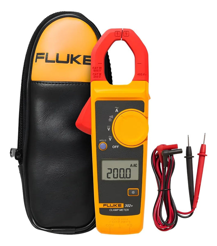 Fluke 302+ 400AC Clamp Meter (FLUKE-302 + / EM ESP)