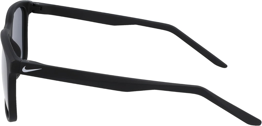 NIKE Sonnenbrille RAVE P N IU4883X – Performance-Schild, 57 mm Objektiv, Mattschwarz/Polargrau/Auge