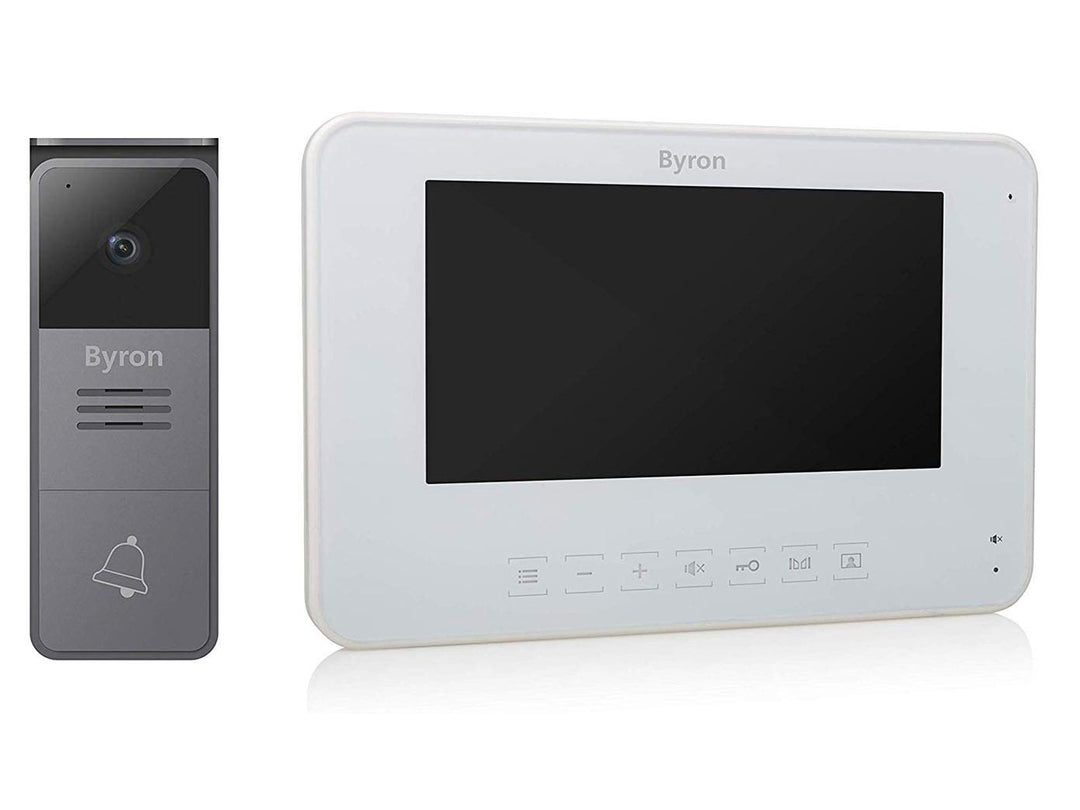Video-Gegensprechanlage - 2-adrig mit 2-Wege-Audiokommunikation 7 Zoll Display, 7 Zoll Display