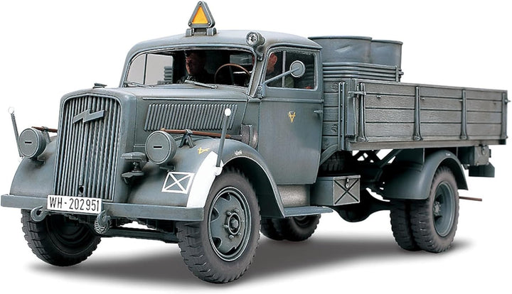 TAMIYA 300035291 35291 – 1:35 Deutscher Transport LKW 3to (2), Modellbausatz,Plastikbausatz, Bausatz