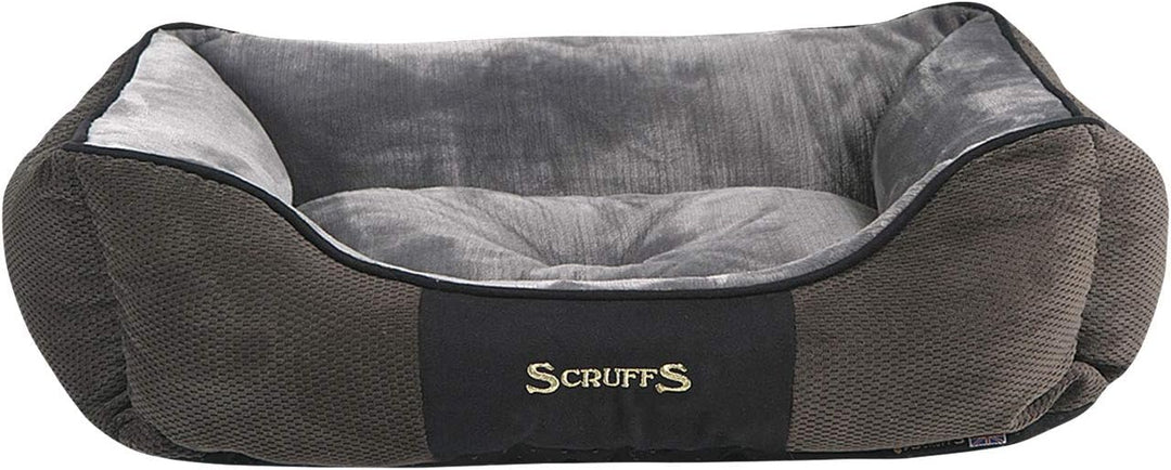 Scruffs M Chester Box Bett Graphite-Medium, Grau, M 60 x 50 cm Grau M 60 x 50 cm, Grau M 60 x 50 cm