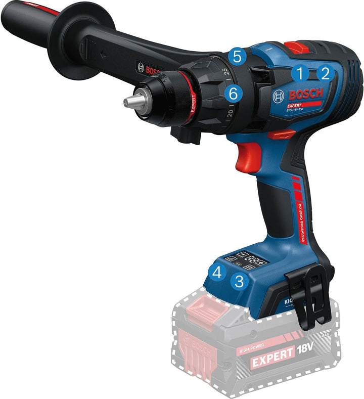 BOSCH Akku-Bohrschrauber EXSR 18V-150 18 Volt