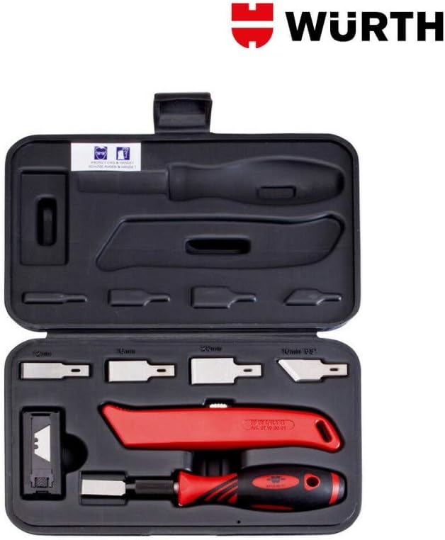 Würth Schaber- und Messer-Set 27 tlg