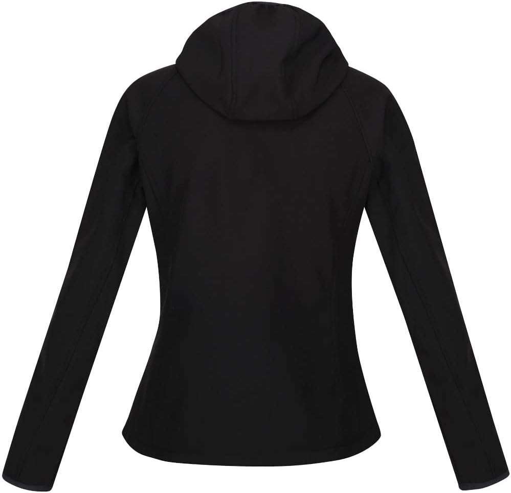 Regatta Womens Softshell Water Repellent Arec III Jacket 34 Schwarz, 34 Schwarz