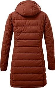 Killtec Damen Gw 13 Wmn Qltd Prk Funktionsparka/Steppparka mit abzippbarer Kapuze 40 herbstlaub, 40