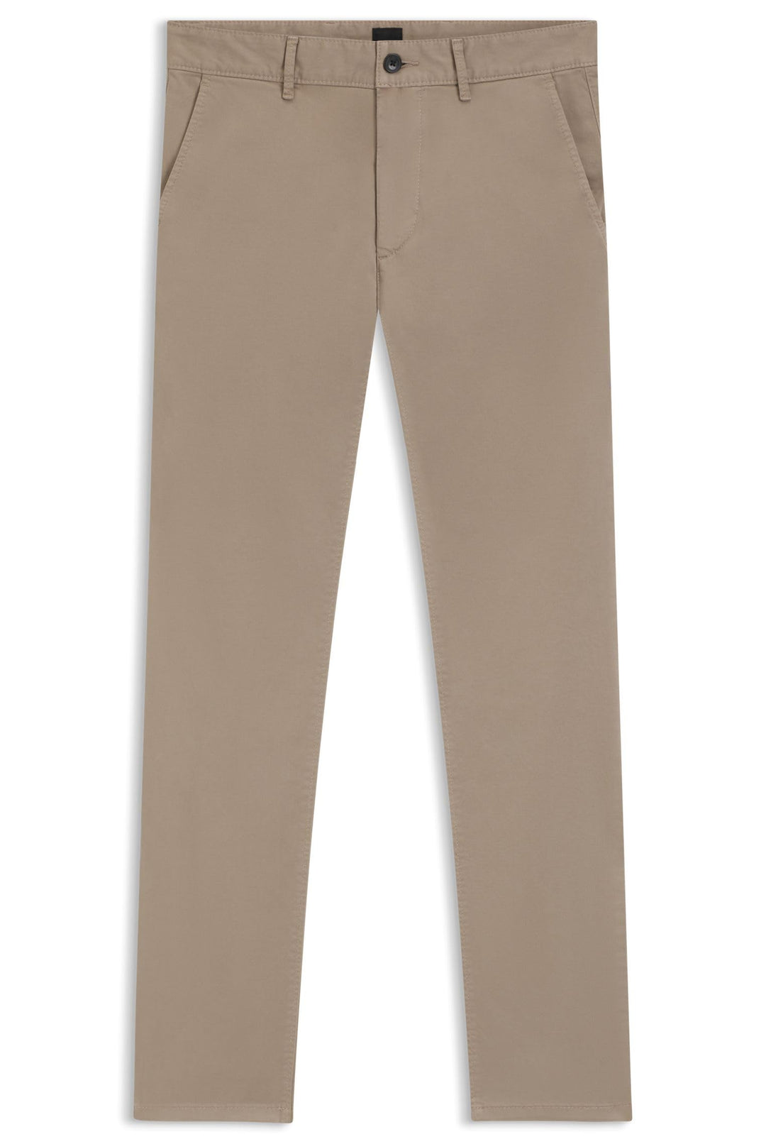 BOSS Herren Chino Slim Slim-Fit Hose aus elastischem Baumwoll-Satin 32W / 32L Open Green, 32W / 32L