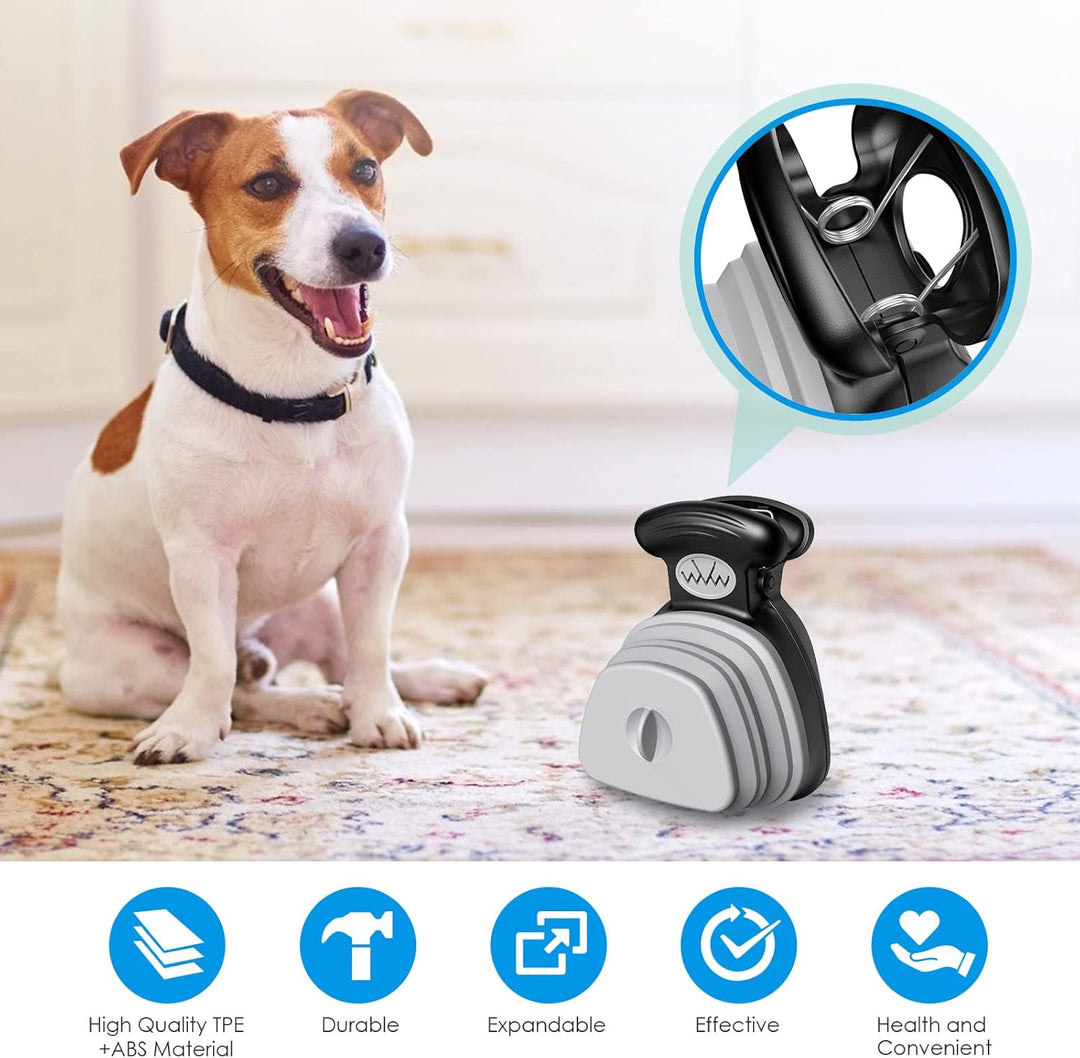 Brifit Tragbare Hundekotgreifer, Haustier Pooper Scooper, Hundekotschaufel für Kleine Hunde, Faltbar