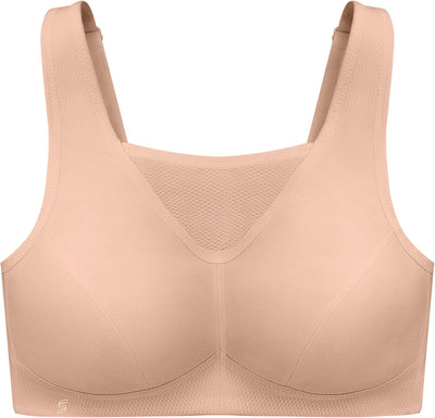 Glamorise Damen Bustier BH mit Perfektem Halt Sports Bra 75C Haut, 75C Haut