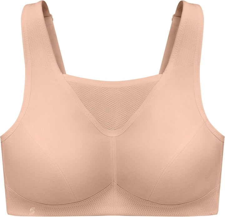 Glamorise Damen Bustier BH mit Perfektem Halt Sports Bra 75C Haut, 75C Haut