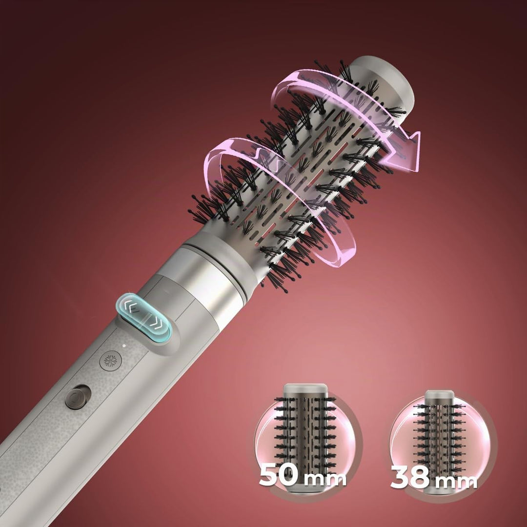 Cecotec AirGlam Gyro CeramicCare 8-in-1 Haarstyler, 8 Köpfe, 1500 W, 110.000 U/min, glättet und lock