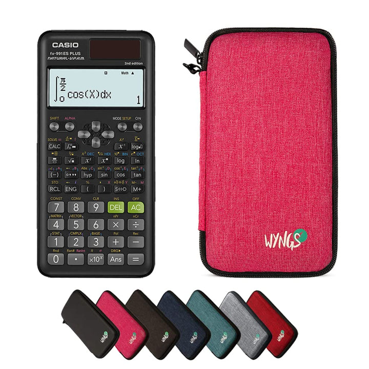 CALCUSO Sparpaket: Casio FX-991ES Plus 2nd Edition technisch-wissenschaftlicher Taschenrechner + WYN