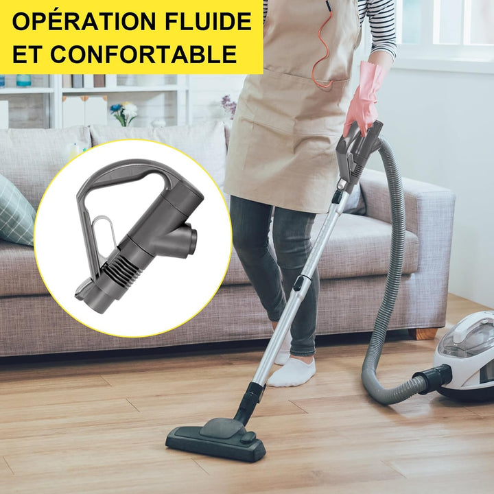 LUNEKUCK Griff kompatibel mit Dyson DC29 DC33C DC37 DC19 DC23 DC26 DC32 DC36 DC48 DC52 Piece Detakto