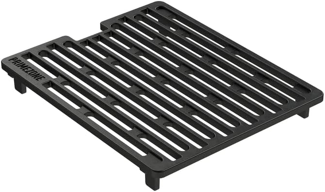 RÖSLE Guss-Grillrost Primezone VIDERO, Hochwertiger Grillrost aus emailliertem Gusseisen für RÖSLE P