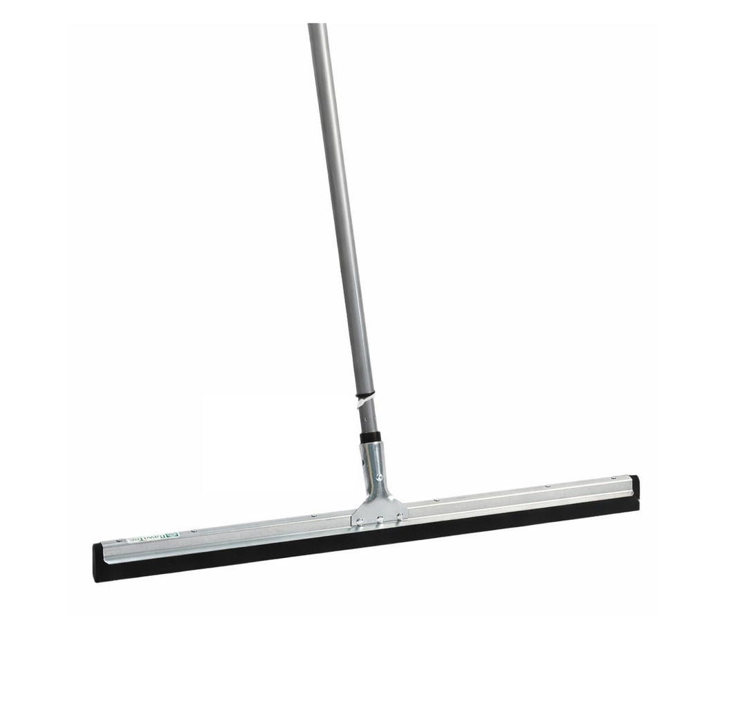 BawiTec Wasserschieber mit Teleskopstiel Breite 45cm Abzieher Metall Gummischieber mit Stiel Länge m