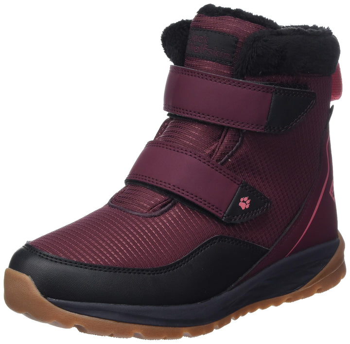 Jack Wolfskin Unisex Kinder Polar Wolf Texapore Mid Vc K Schneestiefel 33 EU Boysenberry, 33 EU Boys