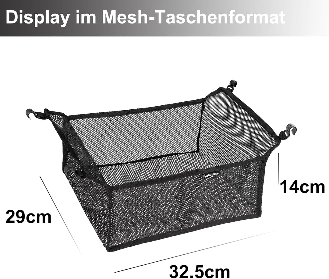 Tentock,Netztasche Herausnehmbare Drop-in-Aufbewahrung Grosses Fassungsvermögen Leicht und stabil Be