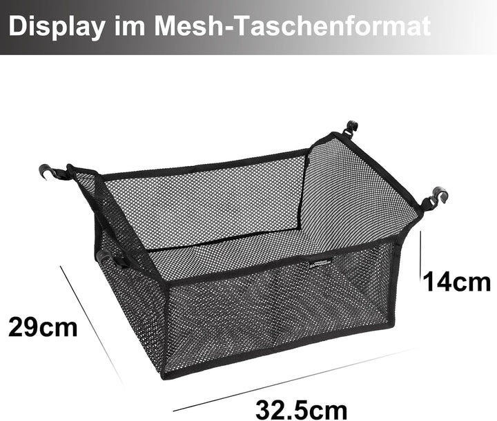 Tentock,Netztasche Herausnehmbare Drop-in-Aufbewahrung Grosses Fassungsvermögen Leicht und stabil Be