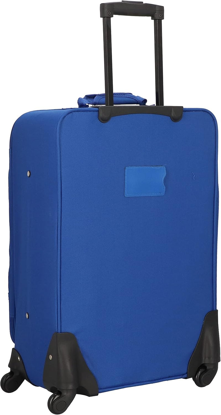 CHECK.IN Madrid 4-Rollen Kofferset 3 tlg. Blau, Blau