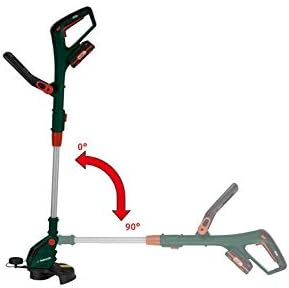 Parkside® Akku-Rasentrimmer X20V PRTA 20-Li B2, drehbarer Trimmerkopf, inklusive Akku und Ladegerät