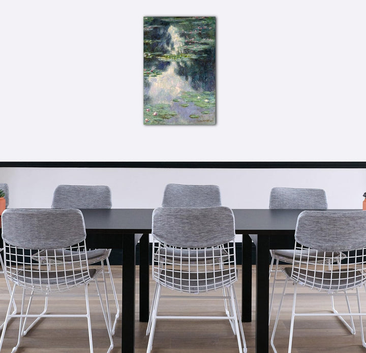 Printed Paintings Leinwand (60x80cm): Claude Monet - Teich mit Seerosen 60x80 cm, 60x80 cm