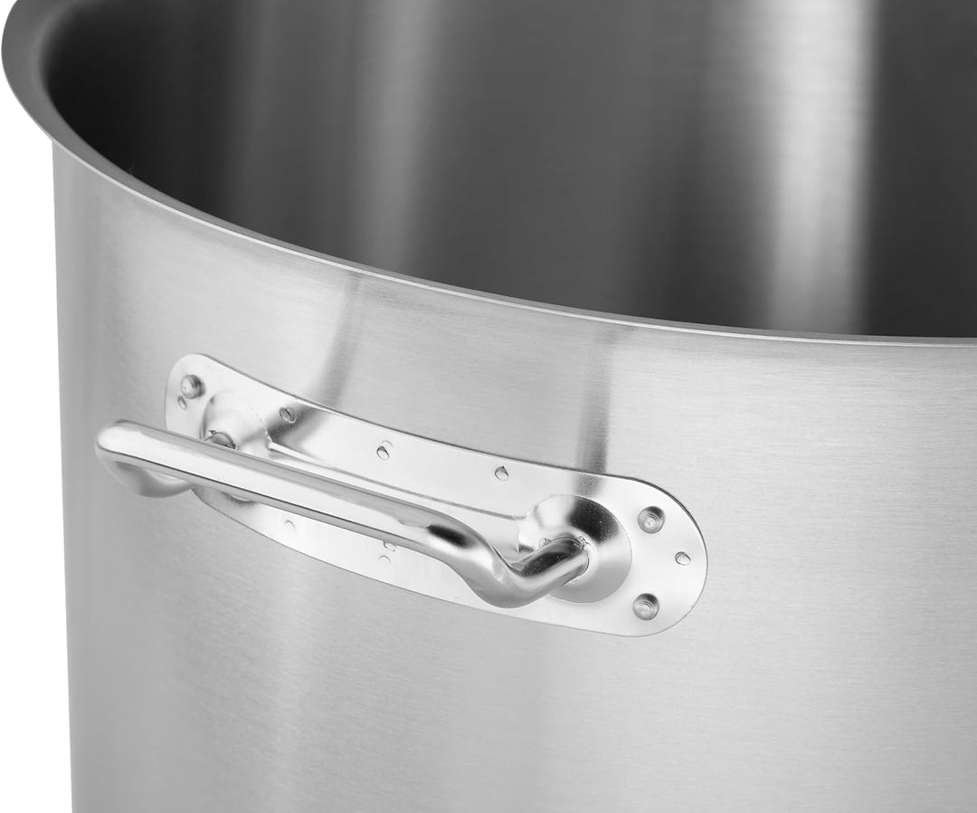 TECHNICA PRESTONA Topf Induktion 113 l – Kochtopf aus Edelstahl ⌀600 mm mit Deckel – Dreischichtbode