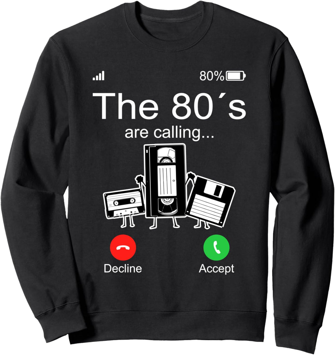 80er Jahre Outfit Herren 80er Jahre Kleidung Damen 80'er Sweatshirt