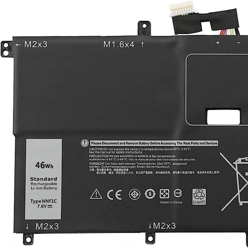 AKKEE NNF1C Laptop Akku für Dell XPS 13 9365 2-IN-1 2017 P71G P71G001 XPS 13-9365-D1605TS XPS 13-936