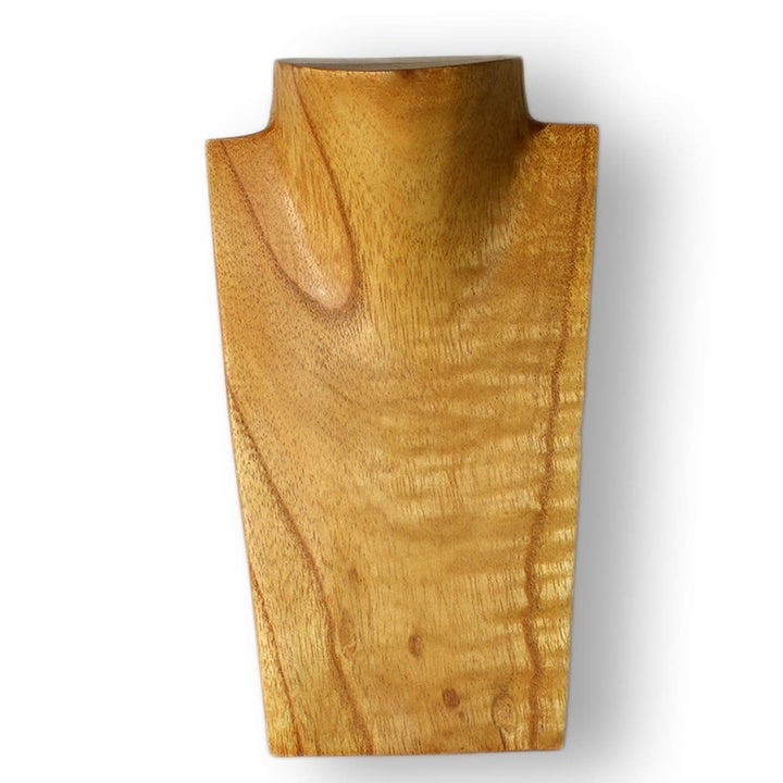 ART-CRAFT Schmuckständer Kettendisplay Schmuckbüste aus Holz Natur 20 cm Natur 20cm, Natur 20cm