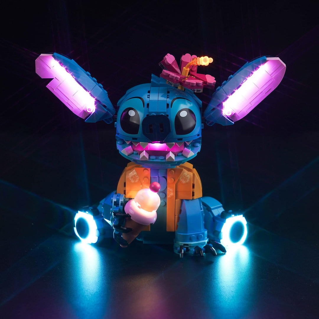Led Licht Set Kompatibel mit Lego 43249 Stitch (Kein Modell), Dekorationsbeleuchtungsset Compatible