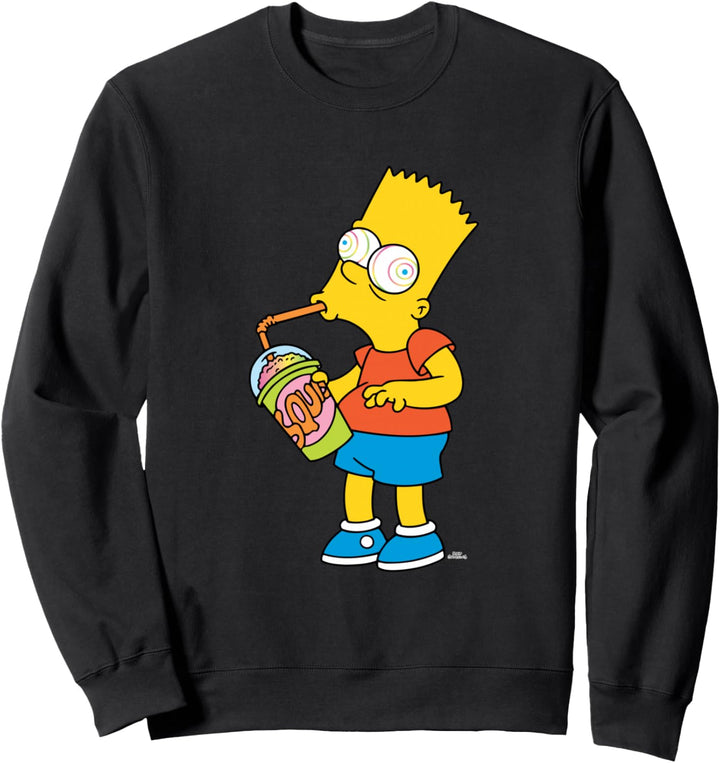 The Simpsons Bart Simpson Squishee Brain Freeze Sweatshirt