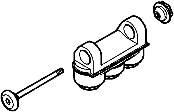 GROHE Zulaufteil mit Mousseur (Original Ersatzteil, Langlebig, Robust, Herstellergarantie: 5 Jahre),