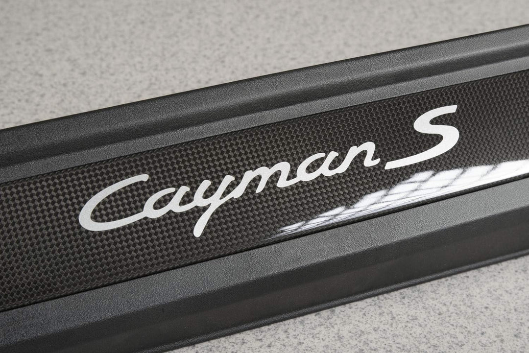 Porsche 718 Cayman S 981/982 Einstiegleiste Carbon RECHTS