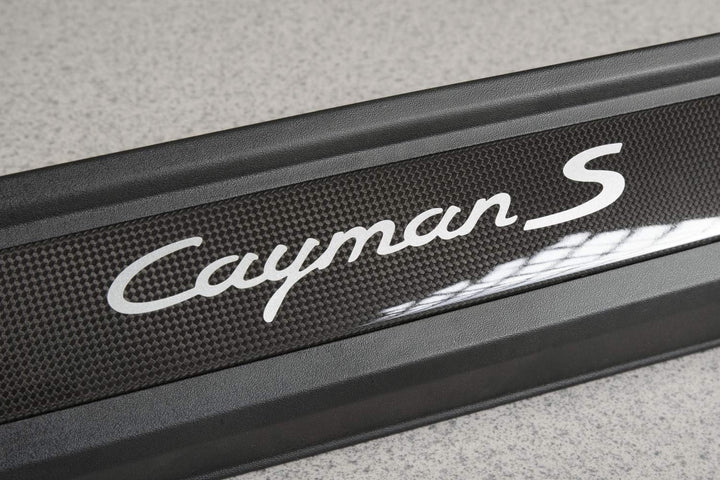 Porsche 718 Cayman S 981/982 Einstiegleiste Carbon RECHTS