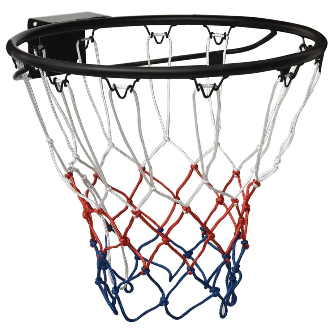 Tidyard Basketballring Basketballnetz Basketballkorb Basketball Basketballring Schwarz 45 cm Stahl