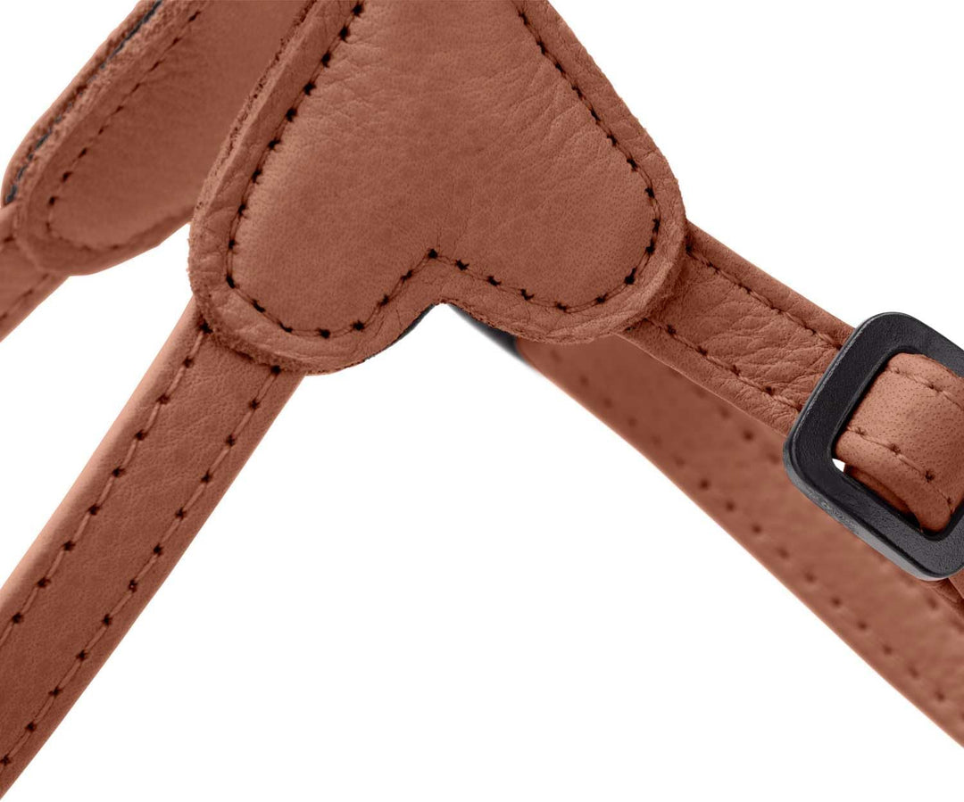 Hunter Hundegeschirr SOHO MINI, Farbe: Cognac, Rindsleder, weich & geschmeidig, fellschonend, leicht