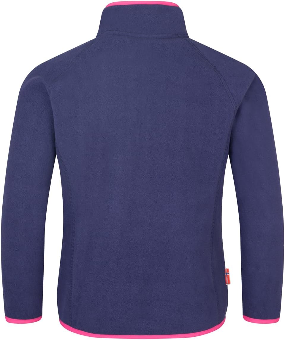 Trollkids Kids Nordland Half Zip 98 Deep Violet, 98 Deep Violet