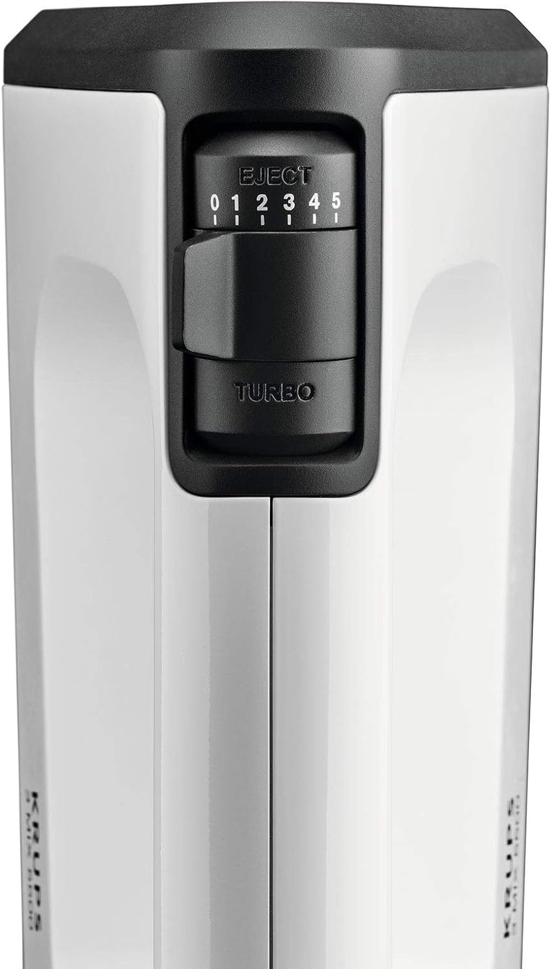 Krups 3 Mix Handmixer GN5021 | 500 W | 5 Geschwindigkeiten | mit Turbostufe | Ergonomischer Griff |