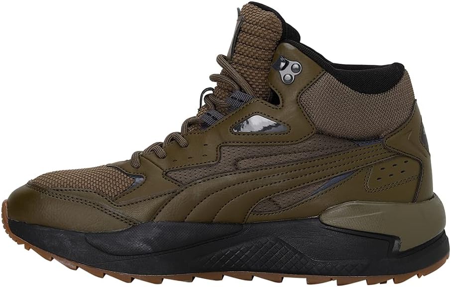 PUMA Unisex X-ray Speed Mid WTR Leichtathletik-Schuh 36 EU Olivgrün Deep Olive, 36 EU Olivgrün Deep