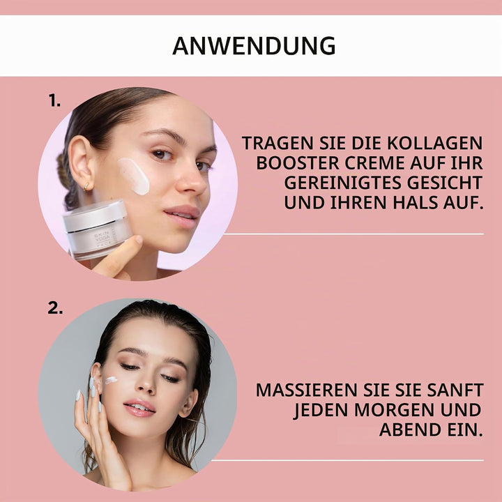 ARTDECO Collagen Booster Cream With Vitamin C - Anti-Aging Gesichtscreme für straffe Haut - 1 x 50 m