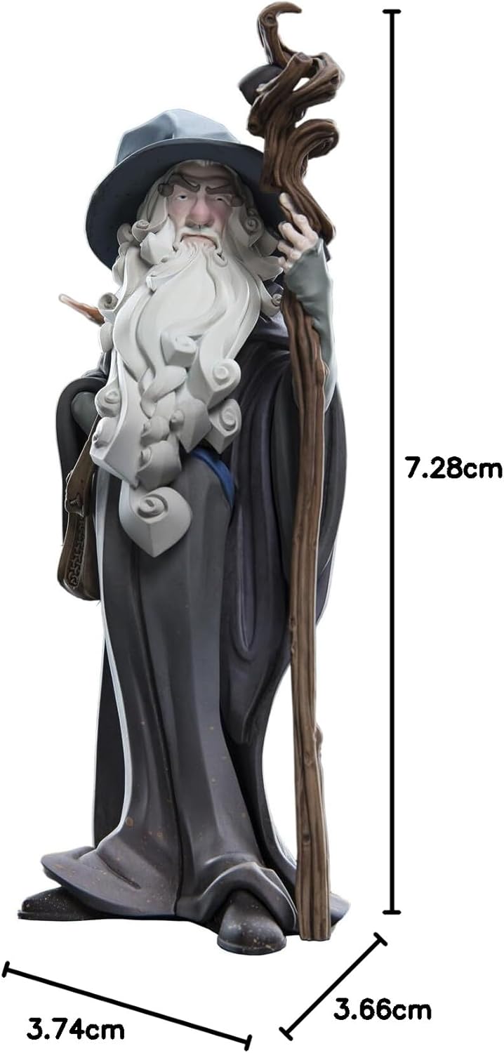 Weta Workshop Herr der Ringe Mini Epics Vinyl Figur Gandalf der Graue 18 cm